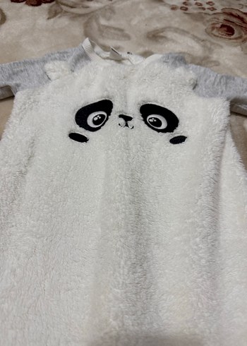 LC Waikiki Bebek Desenli Beyaz Önlük - Görsel 2