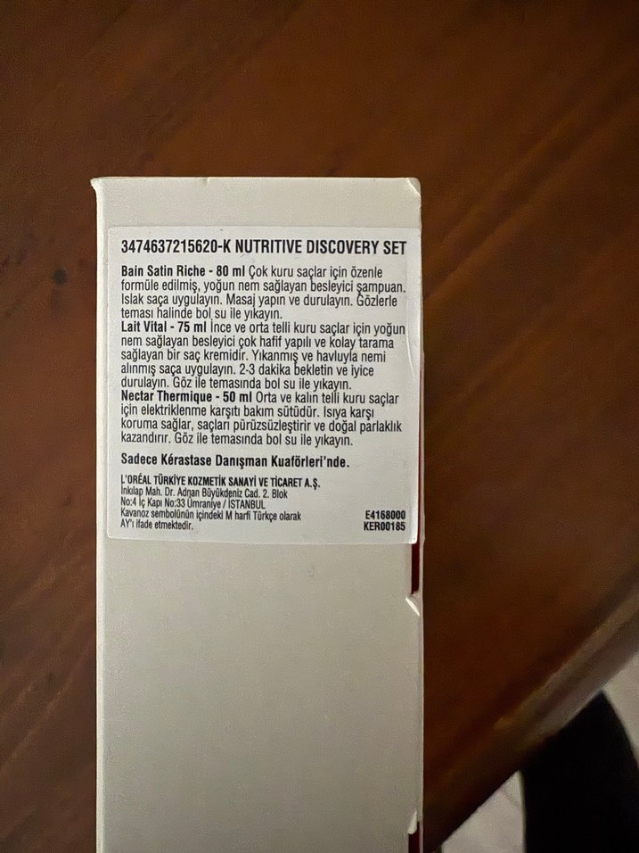 Kérastase Nutritive Saç Bakım Seti - Görsel 5