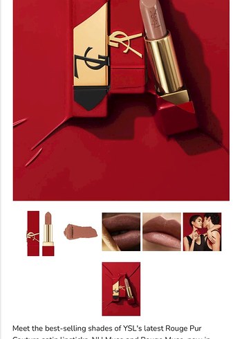 Ysl özel seri nude rengi ruj