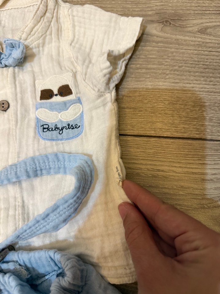 Müslin gömlekli papyonlu takım - Görsel 3