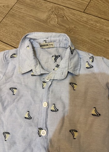 Bebek Erkek Kısa Kollu Pamuklu Takım - Görsel 5