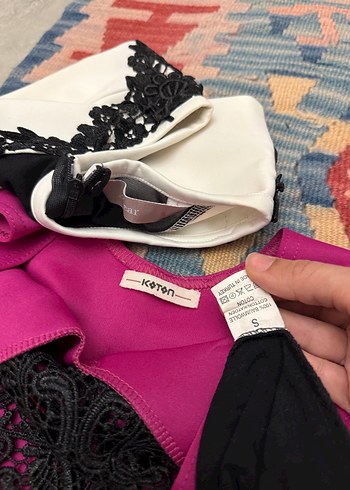 Dantelli Mini Kadın bluz - Üç Renk - Görsel 10