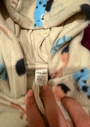 Renkli Baskılı Kahverengi Bebek Tulumu - Görsel 3