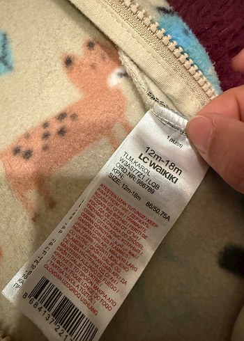 Renkli Baskılı Kahverengi Bebek Tulumu - Görsel 7