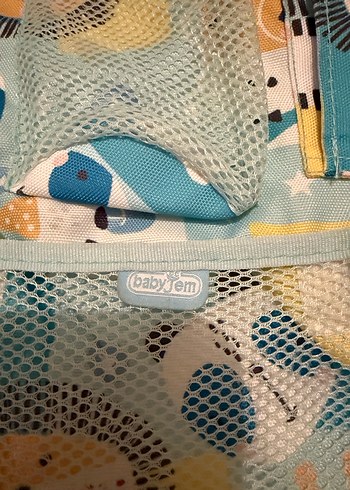Araba İçi Bebek Çantası Organizeri Mavi - Görsel 4