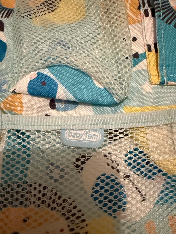 Araba İçi Bebek Çantası Organizeri Mavi - Görsel 4