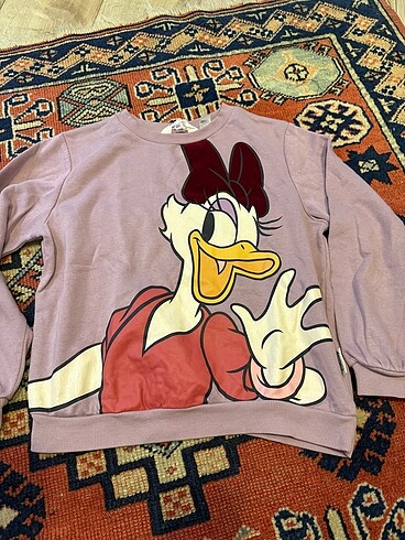 H&m mor sweatshirt ölcüler mevcut
