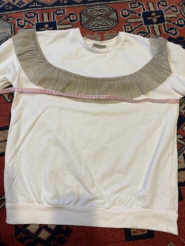 10 Yaş Beden Lcw sim detaylı sweatshirt