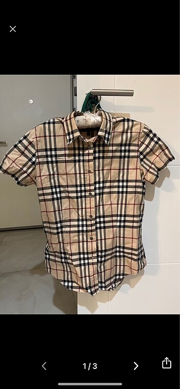 burberry gömlek