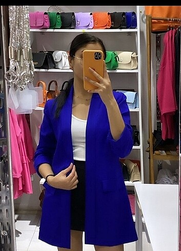 Şık bayan blazer ceket 