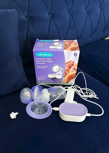 Lansinoh tekli elektrikli göğüs pompası