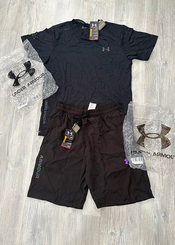 xl Beden Under Armour Siyah Erkek Spor takım