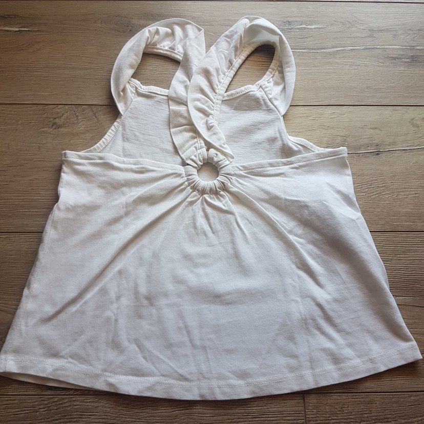 Beyaz Kız Çocuk Atlet - Görsel 2