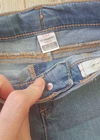 LC Waikiki Dantel Detaylı Nakışlı Kız Kot Şort