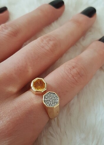 Accessorize Rodyum kaplama yüzük
