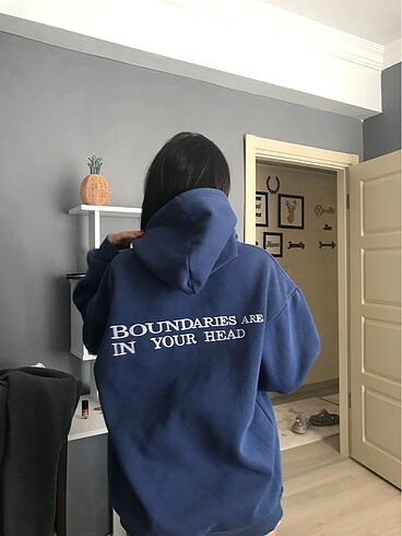 Trendyol & Milla Mavi baskılı sweatshirt