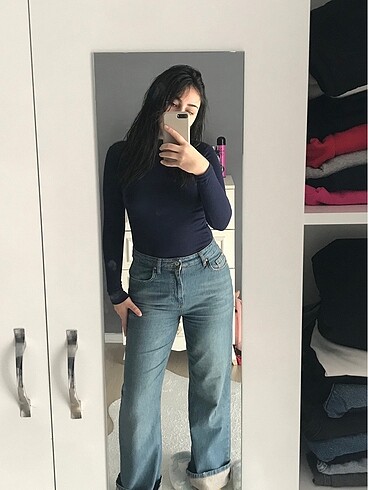 38 Beden Wide leg pantolon