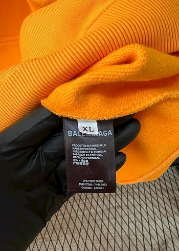 İthal Kapüşonlu Balenciaga Sweatshirt - Görsel 5