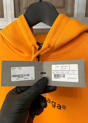 İthal Kapüşonlu Balenciaga Sweatshirt - Görsel 4