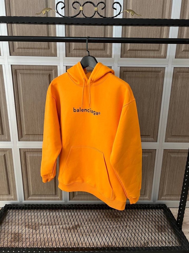 İthal Kapüşonlu Balenciaga Sweatshirt - Görsel 3