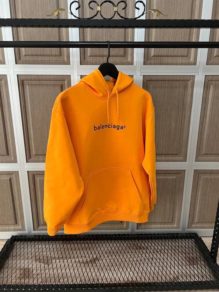 İthal Kapüşonlu Balenciaga Sweatshirt - Görsel 2