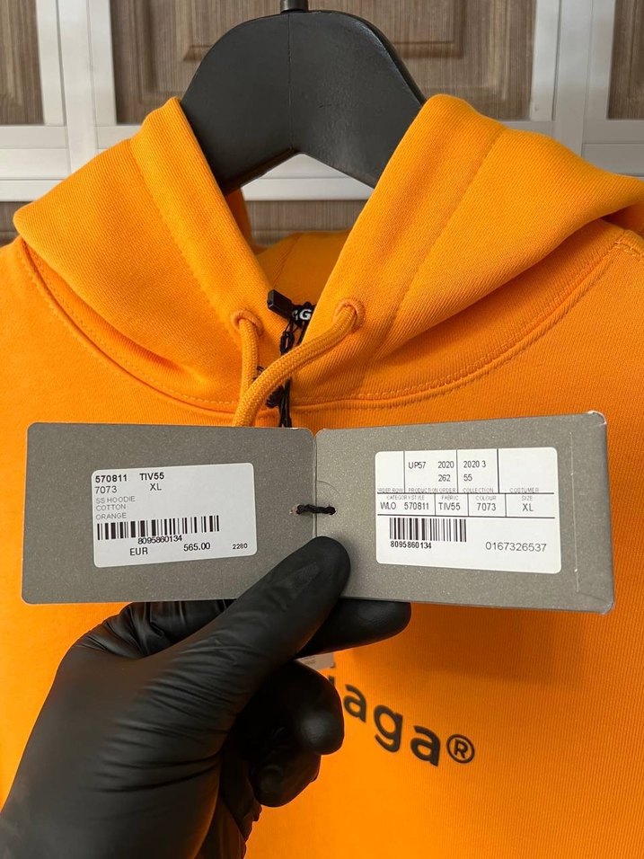 İthal Kapüşonlu Balenciaga Sweatshirt - Görsel 4