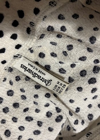 Stradivarius Puantiye Desenli Stradivarius Mini Etek