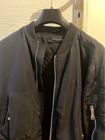 m Beden siyah Renk zara bomber ceket
