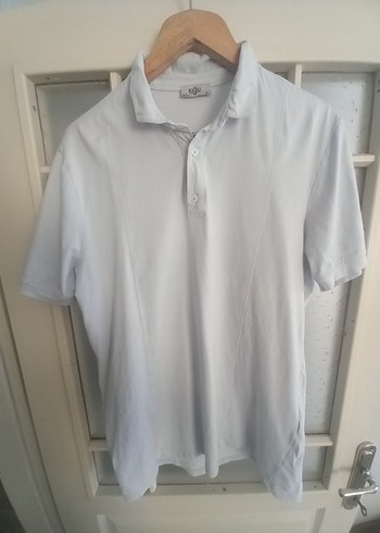 Gri Erkek Penye Kısa Kollu Polo Yaka  Tişört kiğılı marka - Görsel 5