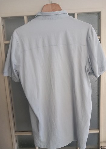 Gri Erkek Penye Kısa Kollu Polo Yaka  Tişört kiğılı marka - Görsel 7