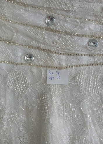 Gelinlik 2.el cok temiz - Görsel 7