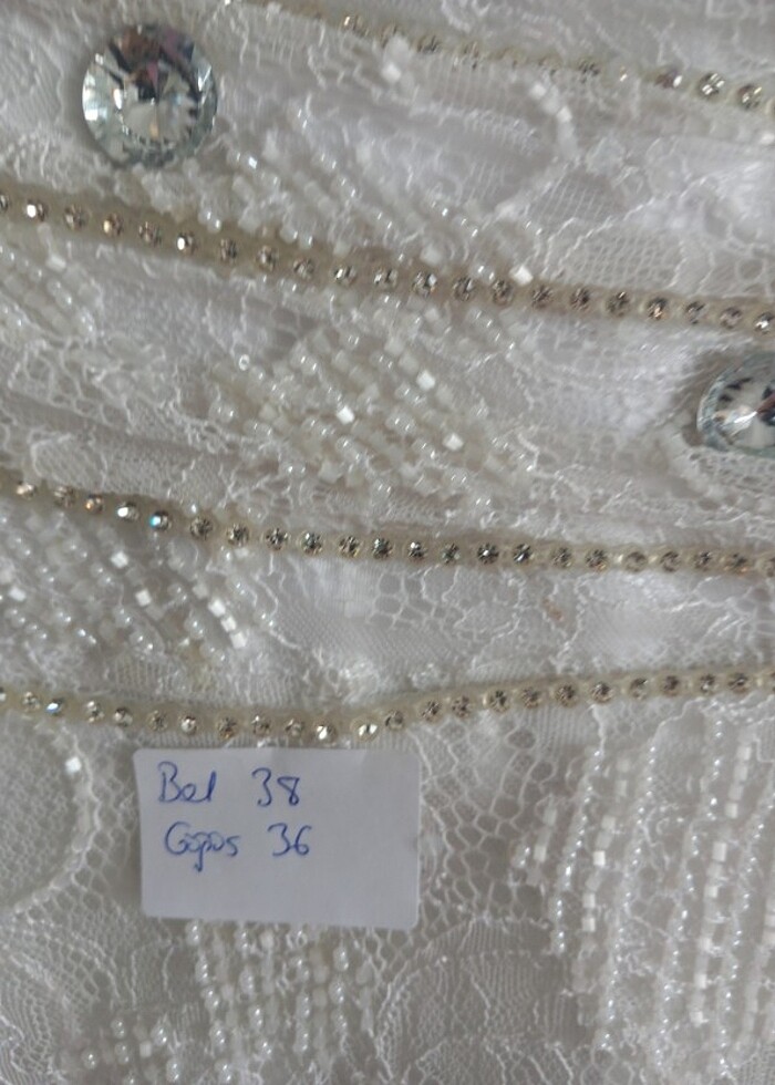 Gelinlik 2.el cok temiz - Görsel 5