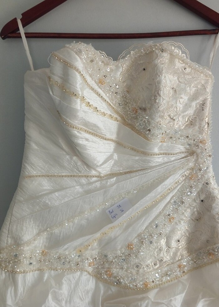 Gelinlik 2.el çok temiz - Görsel 4