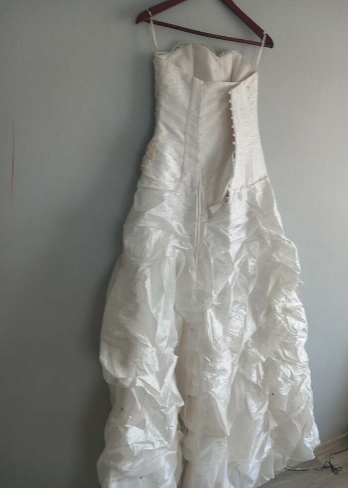 Gelinlik 2.el çok temiz - Görsel 5