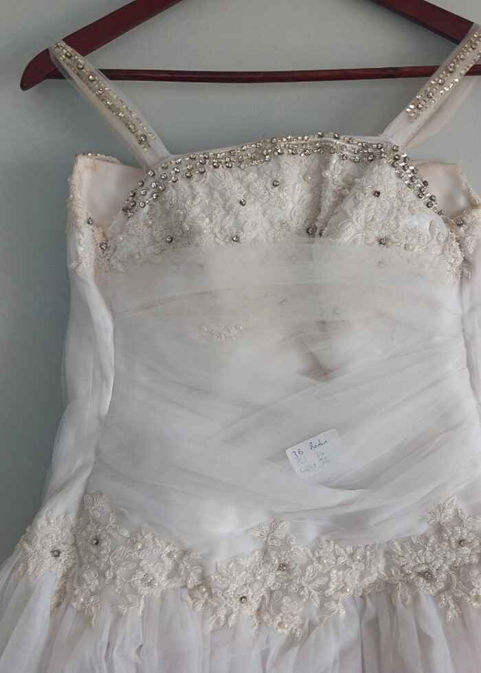 Gelinlik 2.el çok temiz - Görsel 4