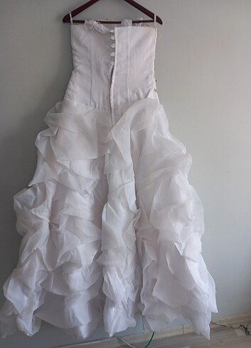 Gelinlik 2.el çok temiz - Görsel 5