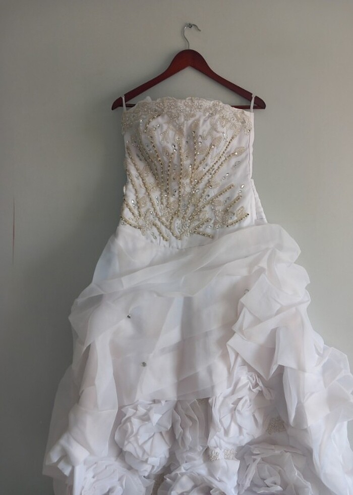 Gelinlik 2.el çok temiz - Görsel 3