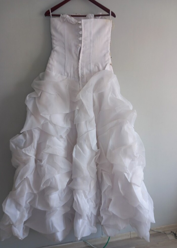 Gelinlik 2.el çok temiz - Görsel 5