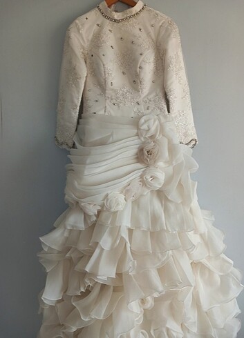 Gelinlik 2.el cok temiz - Görsel 6