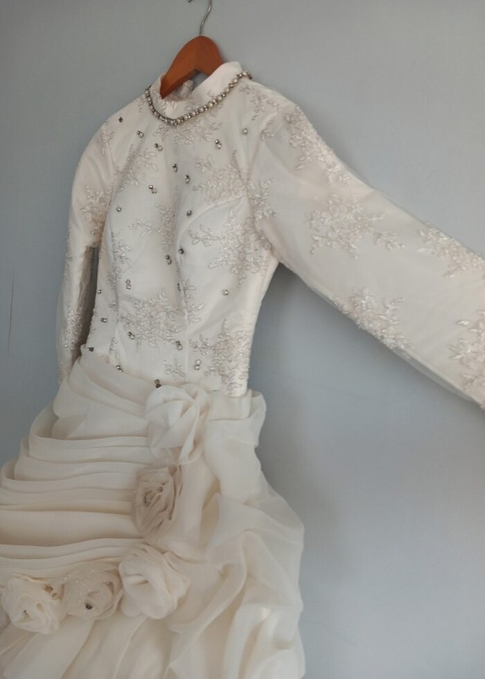 Gelinlik 2.el cok temiz - Görsel 5