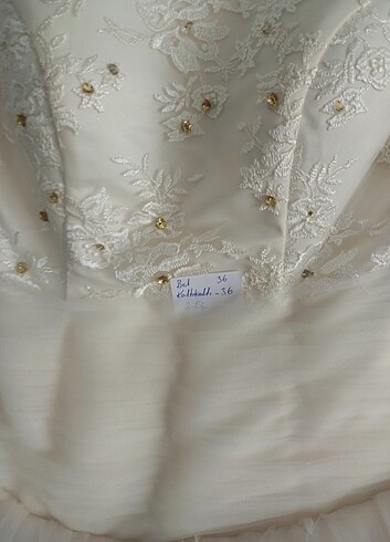 Gelinlik 2.el çok temiz - Görsel 7