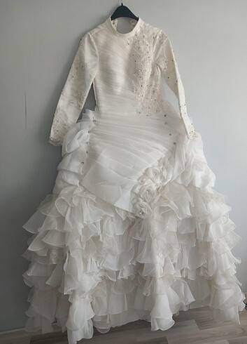 Gelinlik 2.el çok temiz - Görsel 5