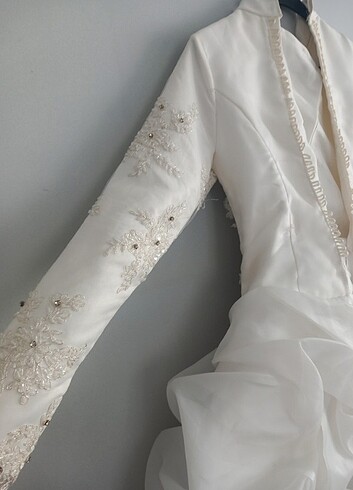 Gelinlik 2.el çok temiz - Görsel 12