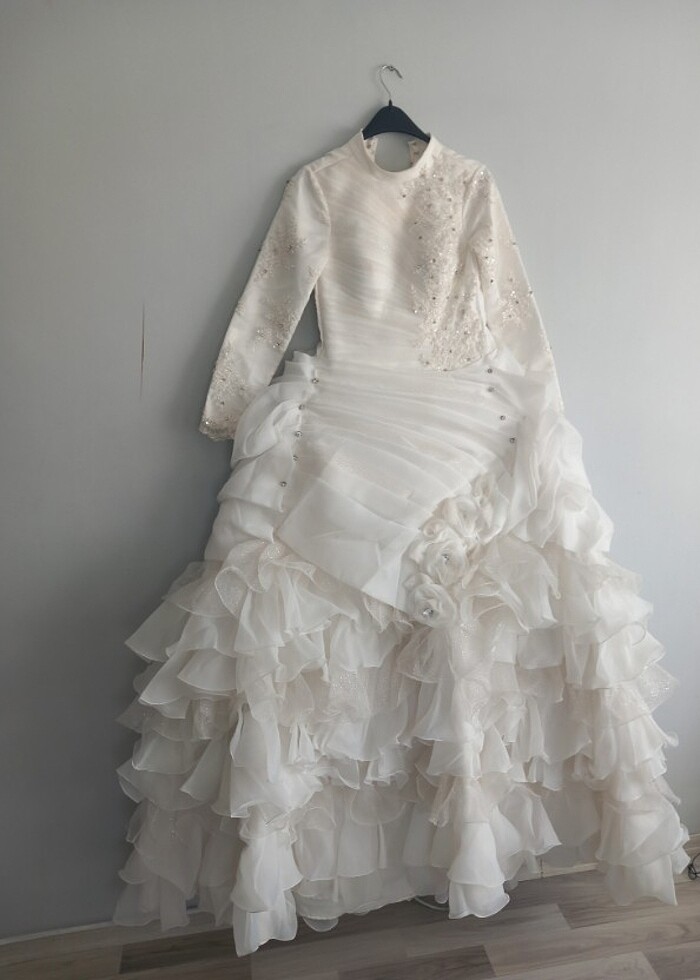 Gelinlik 2.el çok temiz - Görsel 4