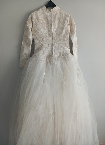 Gelinlik 2.el çok temiz - Görsel 9