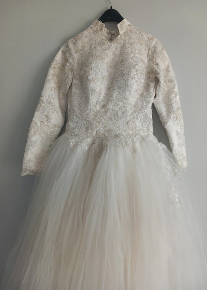 Gelinlik 2.el çok temiz - Görsel 5