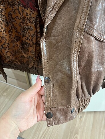 xs Beden vintage deri ceket