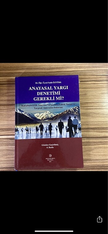 Fatih Öztürk Hukuk Kitapları Anayasa Hukuku