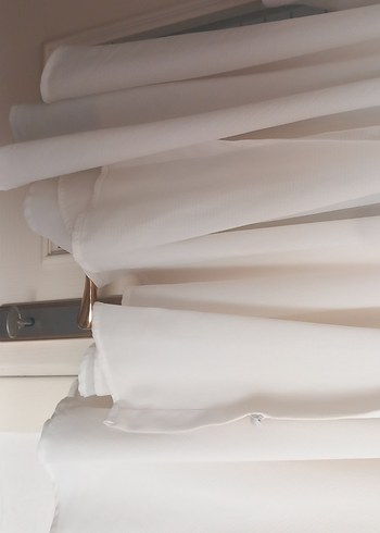 Uzun Kollu Beyaz Bohem Pamuklu Gömlek - Görsel 3