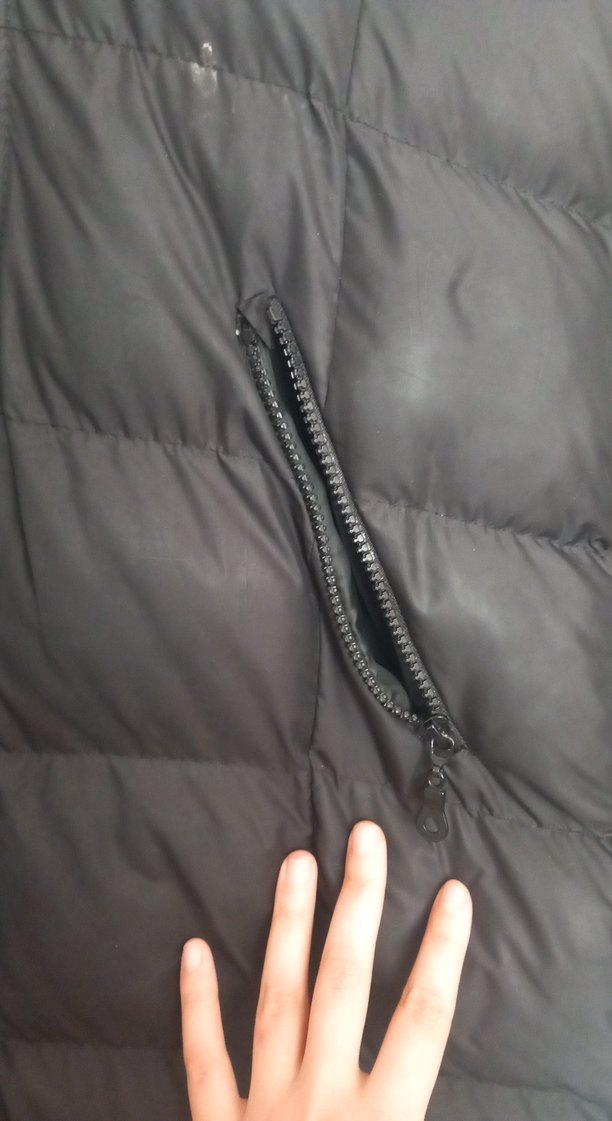 Siyah Kürklü Kadın Kışlık Mont - Görsel 3